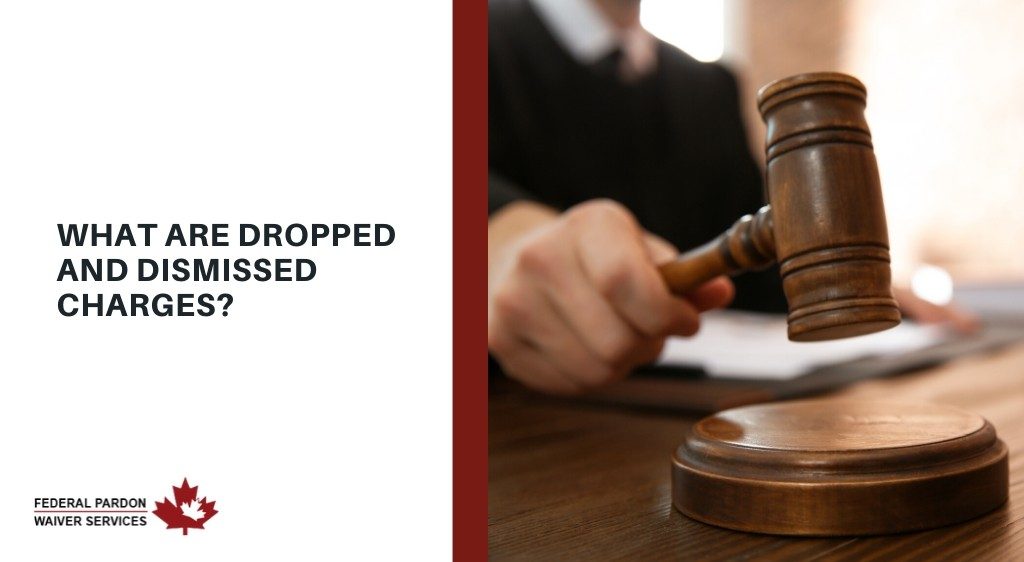 What are Dropped and Dismissed Charges?